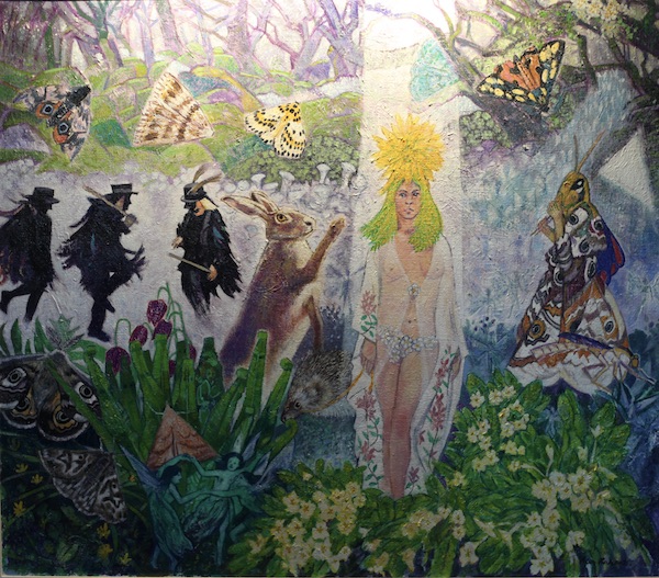 Artwork title: The Arrival of Queen Titania at Wistmans Wood