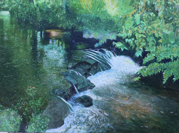 Artwork title: The River, at Cothay Manor