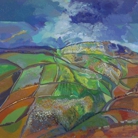 Artwork title: After the Rain, Above Widecombe