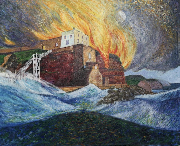 Artwork title: And Lo the Judgement of the Lord was Visited Upon Sidmouth for They Were Found Wanting