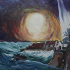 Artwork title: So Spake the Lord and Behold for Great was the Deluge Which Befell Topsham