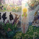 Artwork title: The Arrival of Queen Titania at Wistmans Wood