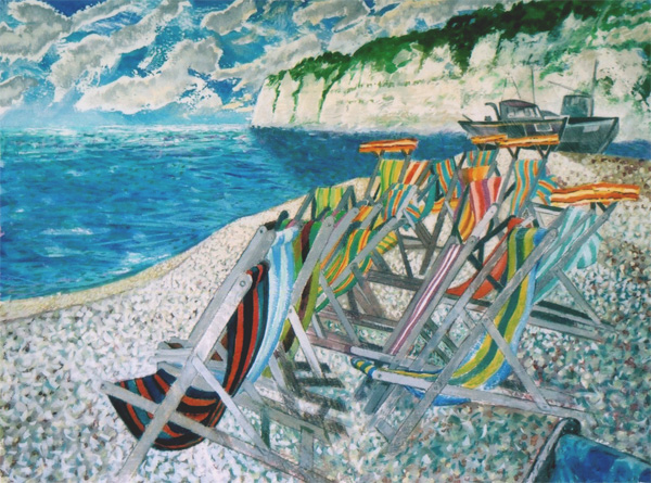 Artwork title: Beer Beach I