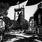 Artwork title: Sidmouth Church II