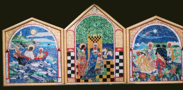 Artwork title: The Cornish Connection Triptych