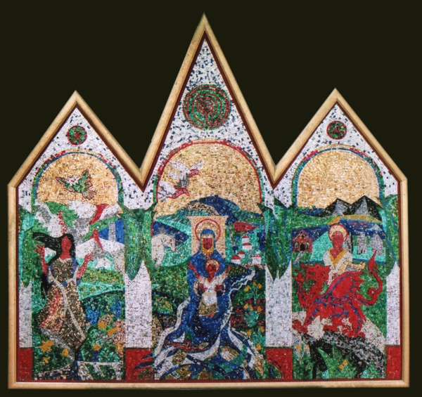 Artwork title: The Welsh Connection Triptych