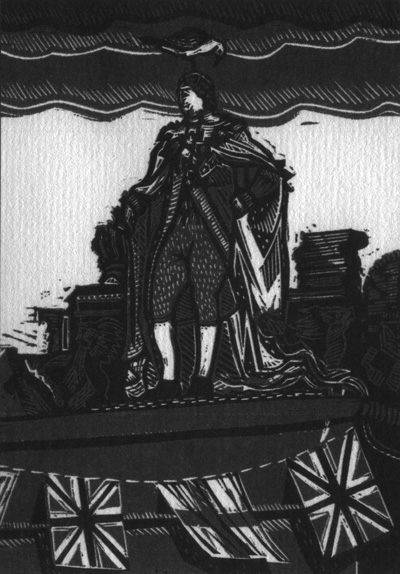 Artwork title: George III's statue in Weymouth