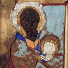 Artwork title: A Driftwood Madonna and Child