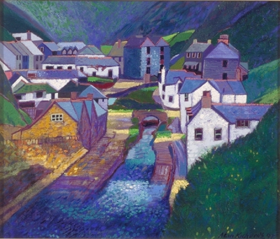 Artwork title: A View of Boscastle