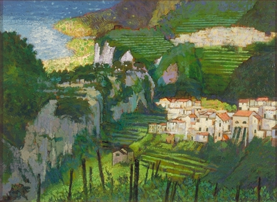 Artwork title: Above Amalfi