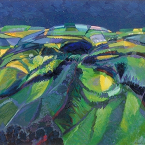 Artwork title: Approaching Rain, Haytor