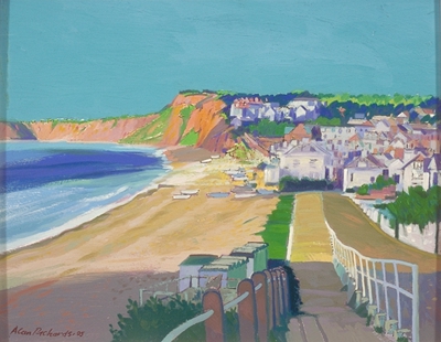 Artwork title: Budleigh Salterton - A Year (2/6)