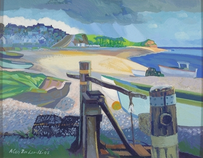 Artwork title: Budleigh Salterton - A Year (4/6)