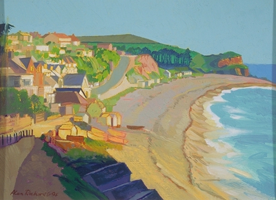 Artwork title: Budleigh Salterton - A Year (6/6)