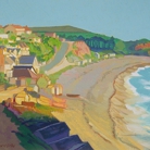 Artwork title: Budleigh Salterton - A Year (6/6)