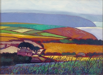 Artwork title: From St Agnes Beacon, Looking West