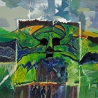 Artwork title: Landscape for the Greenman