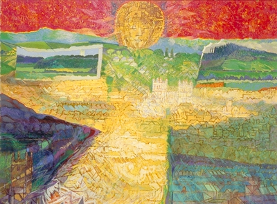 Artwork title: Landscape for the Lord of the Dance