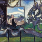Artwork title: Portrait of the artist in a Coat of Arms