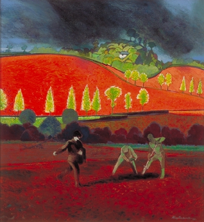 Artwork title: The Onset of Winter I - Sowing and Planting