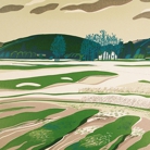 Artwork title: Flooded Pastures, Stoke Canon