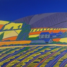 Artwork title: Harvest Landscaping IV, Burnt Fields, Raddon Hills
