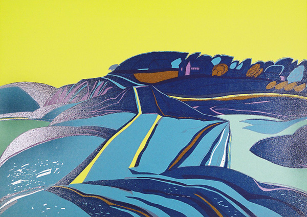 Artwork title: The Saltings, Budleigh Salterton