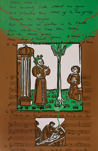 Artwork title: The tree of Life III, Tree of Seth