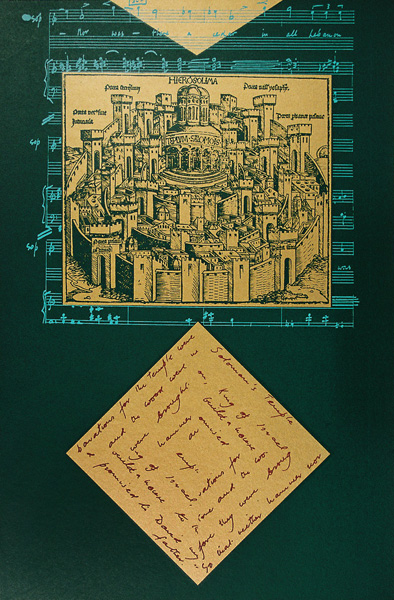 Artwork title: The tree of Life IV, The Temple of Solomon