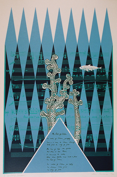 Artwork title: The tree of Life V, The Pool of Siloam