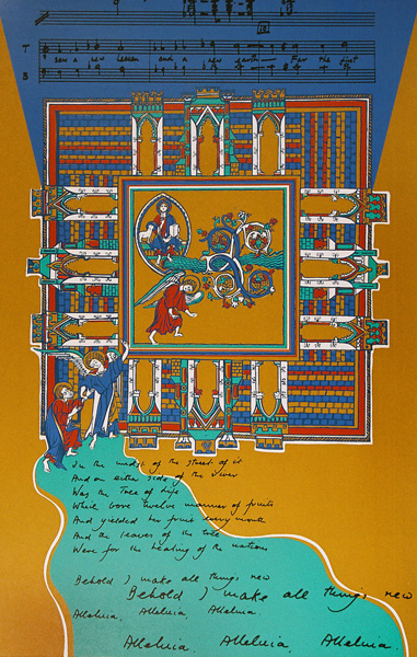 Artwork title: The tree of Life VII, The New Jerusalem